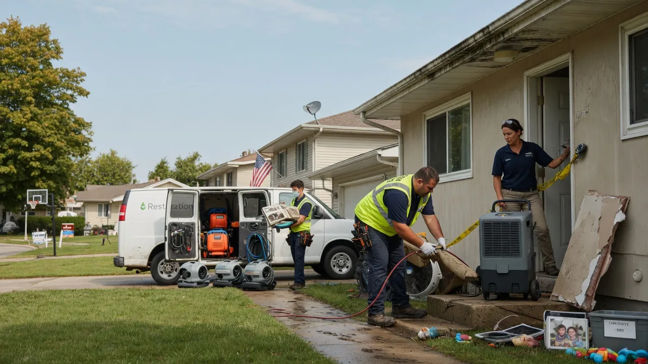 Water Damage Restoration in Lebo, KS near me